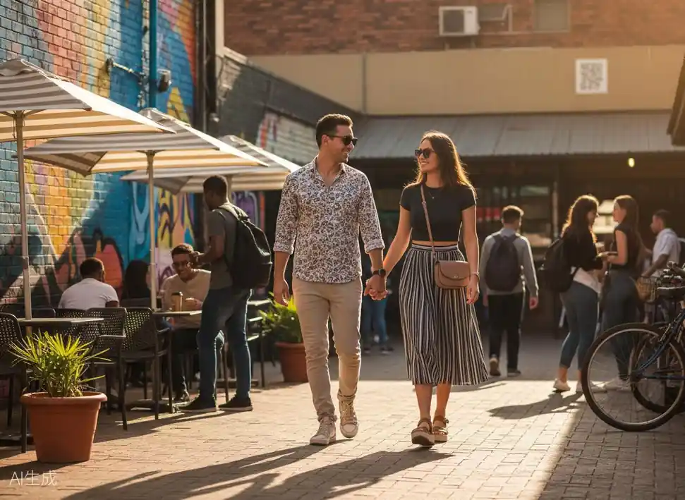 Hatfield Pretoria - vibrant student and singles area