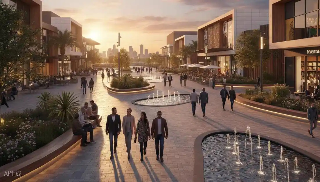 Menlyn Maine modern entertainment district in Pretoria